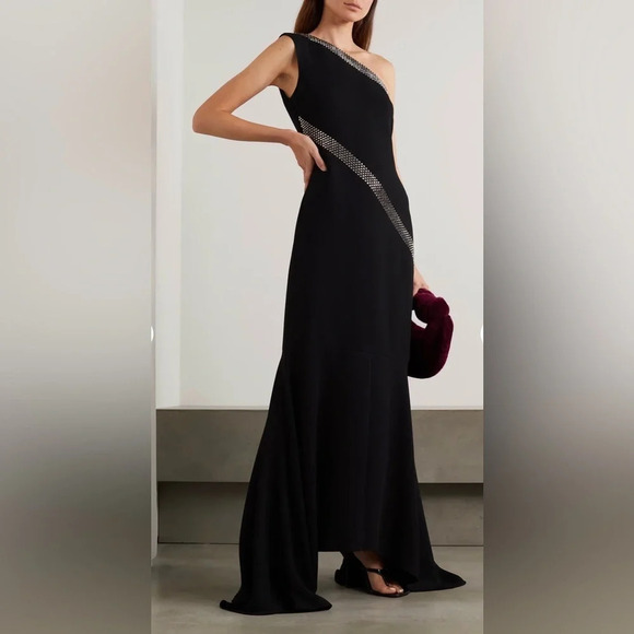 ! Stella McCartney Sable Dress in black size 42 (6/8us) - Picture 2 of 10